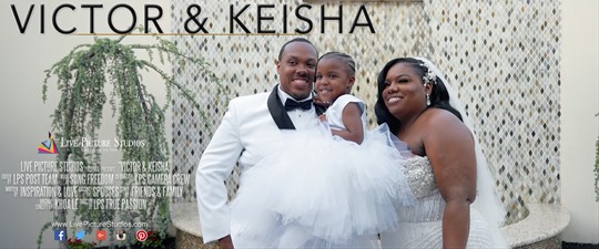 Victor and Keisha Wedding Highlight